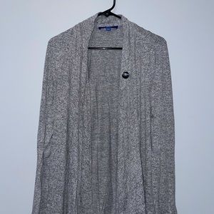 Apt.9 Grey Cardigan Size Large